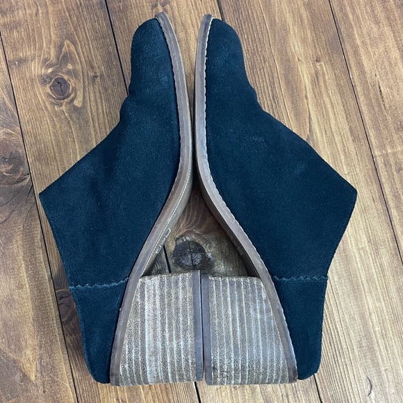 Toms Leila black suede mules size 8 - Picture 7 of 8